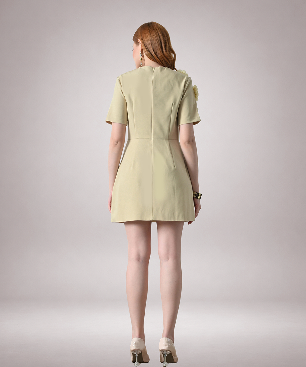 ROSÉ BLOOM Mini Dress