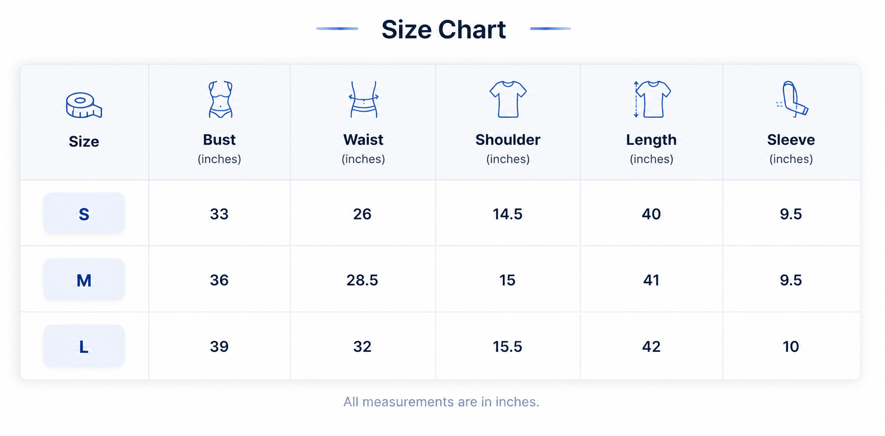Size chart for Peach Solid Midi Dress