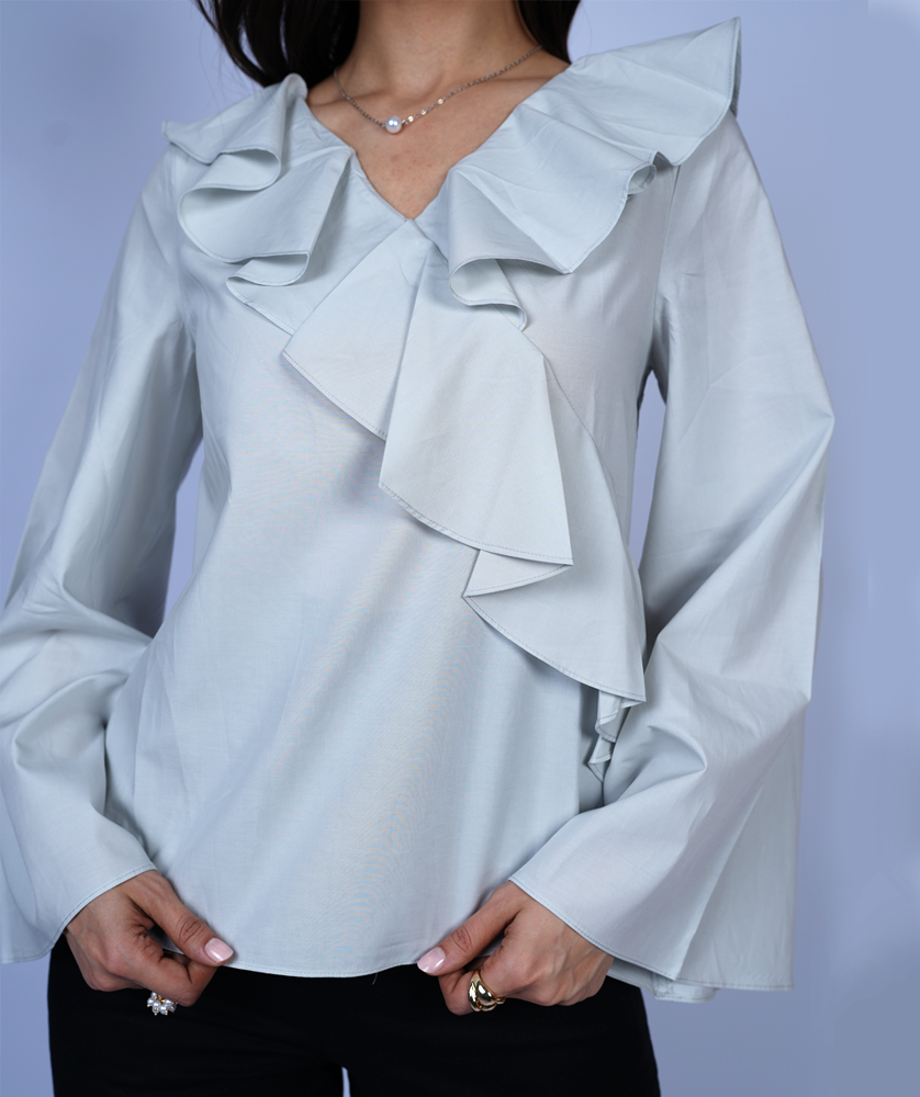 Shadow rhapsody blouse