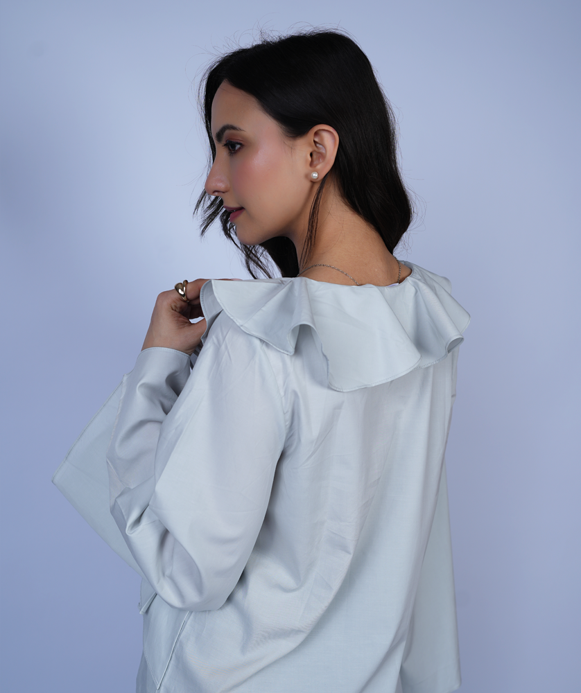 Shadow rhapsody blouse