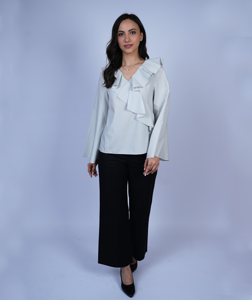 Shadow rhapsody blouse
