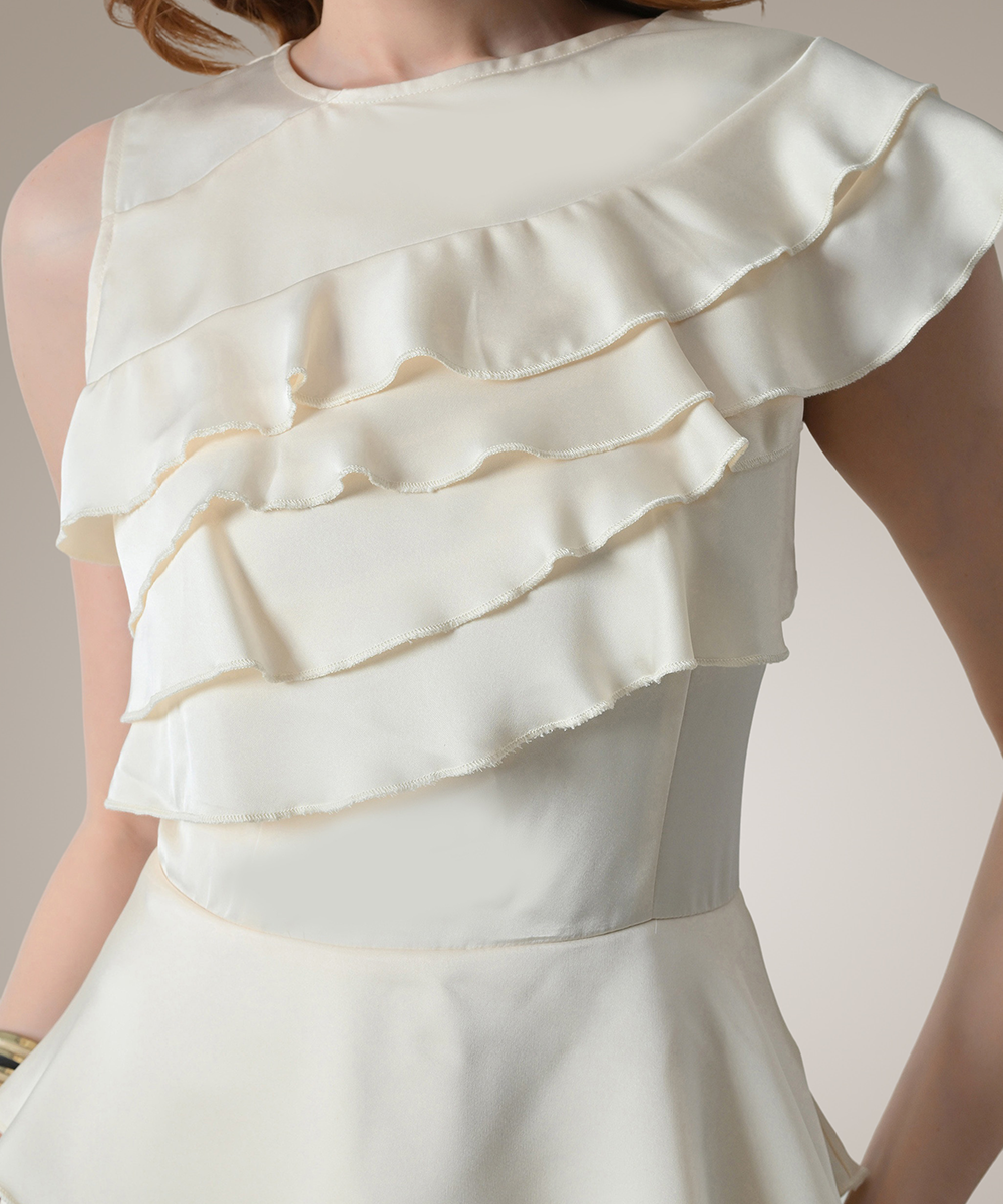 The Ruffle Tiered Mini Dress